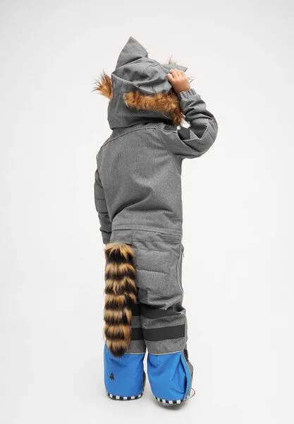 WeeDo WeeDo Schneeanzug „Racoondo“, Grey melange, – Produktbild 3 von 3