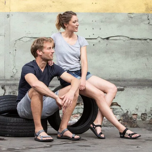 Gumbies Gumbies Scrambler - Nachhaltige Trekkingsandalen, Schwarz, – Produktbild 4 von 4