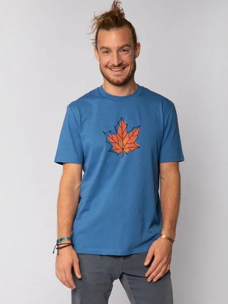 watapparel watapparel T-Shirt Unisex Herbst, Bright blue, – Produktbild 1 von 3
