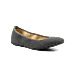 Risorse Future Risorse Future Damen vegan Ballerina Cenerentola Anthrazit – Produktbild 1 von 1