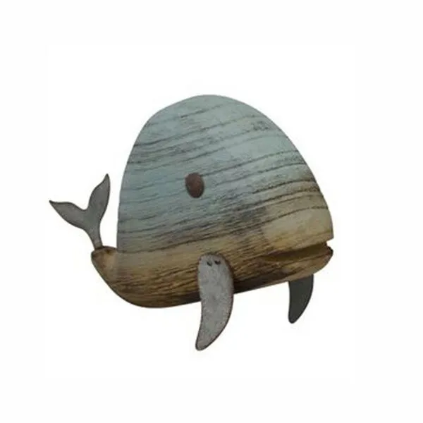 Mitienda Shop Mitienda Shop Wal zum Aufstellen, Deko aus Holz, Hellblau, – Produktbild 1 von 4