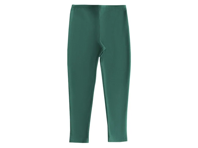 Leela Cotton Leela Cotton Baby Kinder Leggings Bio-Baumwolle Unisex 2051, Tanne (grün), – Produktbild 1 von 5