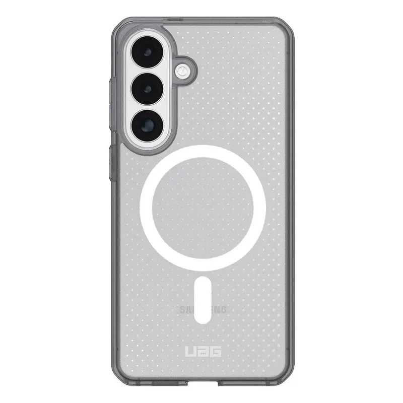 Urban Armor Gear MagSafe-Hülle für Samsung Galaxy S26 S942, Urban Armor Gear, Dot, Transparent Grau – Produktbild 1 von 1