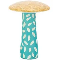 El Puente El Puente Pilz | Fair Trade & Handmade aus Kenia, Blau,orange, – Produktbild 1 von 1
