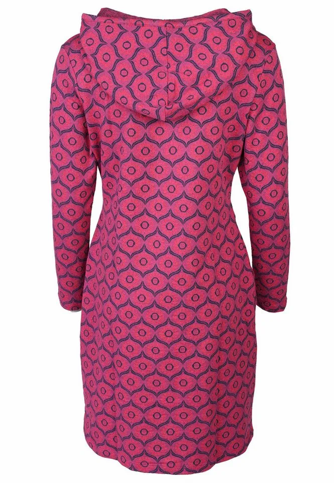 Deerberg Sommerkleid Tirillunas sunflower, Rot, – Produktbild 3 von 3