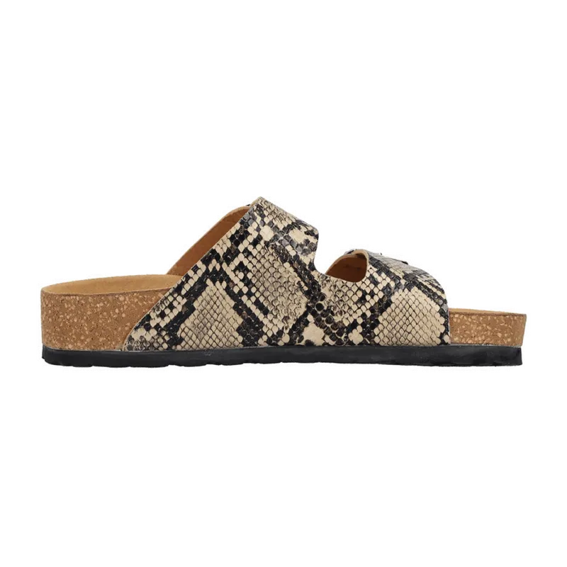 Rieker Rieker TIEFFUSSBETTPANTOLETTE für Damen, braun, Größe 43 EU, Braun, – Produktbild 3 von 7
