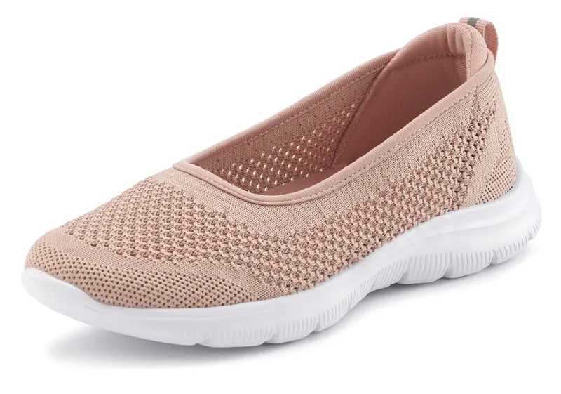 Lascana Sneaker Ballerinas, Rosé, – Produktbild 3 von 3