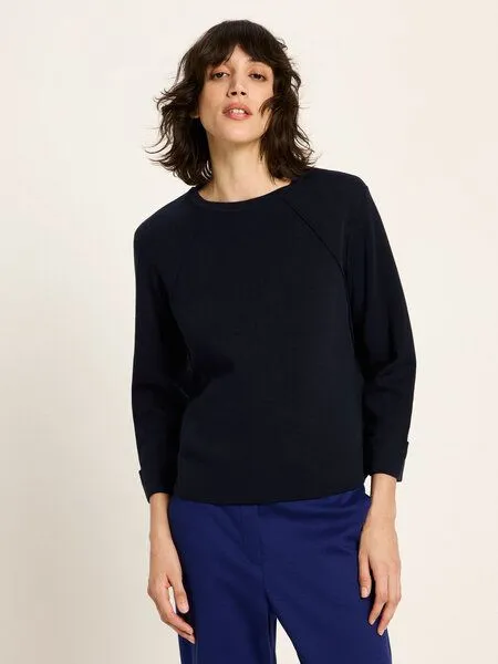 LANIUS LANIUS Pullover in Punto Milano, Midnight, – Produktbild 1 von 4