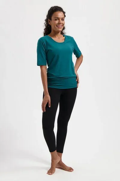 Urban Goddess Urban Goddess Dry Fit Yoga Shirt Kami, Seamoss (grün), – Produktbild 4 von 4