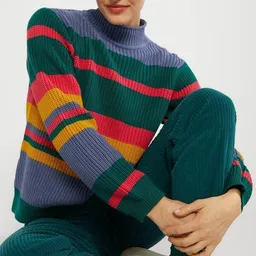 blutsgeschwister Blutsgeschwister Pullover Braid Up Your Life - Lets Dance Stripes – Produktbild 1 von 1