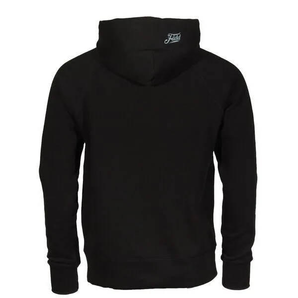 FÄDD FÄDD Herren Sweatshirt Hoodie aus Bio-Baumwolle "Hipster Hans" Schwarz, Schwarz, – Produktbild 2 von 4