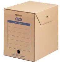 Elba ELBA Sammelcontainer 'tric system maxi' mit Verschlusslasche, DIN A4, naturbraun – Produktbild 1 von 1