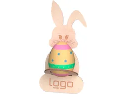 Eierbecher "Easter Buddy" FSC-zertifiziert, inkl. Lasergravur – Produktbild 1 von 1