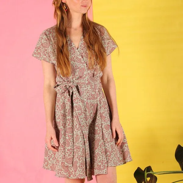 ManduTrap ManduTrap Wrapdress Pamina aus Bio Baumwolle – Produktbild 2 von 4