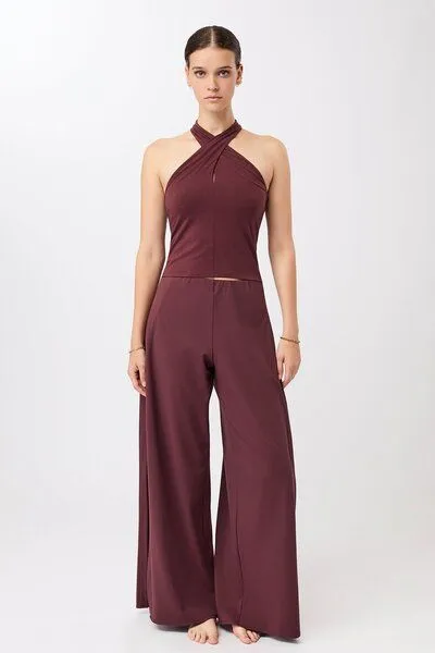 mandala Mandala Extra Wide Pants, Ruby (rot), – Produktbild 4 von 4