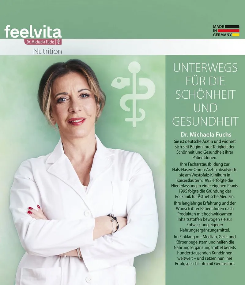 Genius Genius Feelvita Nutrition Fat & Carb Blocker 4-Monatsvorrat mit Zink & Cholin Kapsel, Spar-Set à 120 St. – Produktbild 3 von 5