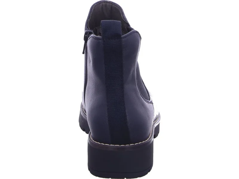Jana Jana Chelseaboots 100% vegan, Blau, – Produktbild 5 von 5