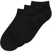 MELA Sneakersocken 3er Pack | von MELA | Fairtrade & GOTS zertifiziert, Schwarz, – Produktbild 1 von 1