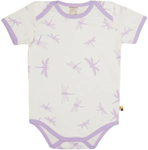 loud + proud loud + proud Babys & Kinder Body kurzarm Druck, GOTS-zertifiziert, Lilac(lila), – Produktbild 1 von 1
