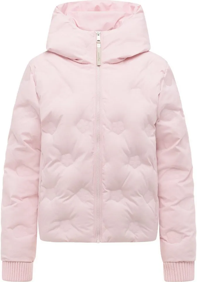 ragwear ragwear Outdoorjacke Lynnox Embossed Y Leichte Winterjacke mit Kapuze, wasserdicht und winddicht, Rosa, – Produktbild 2 von 5