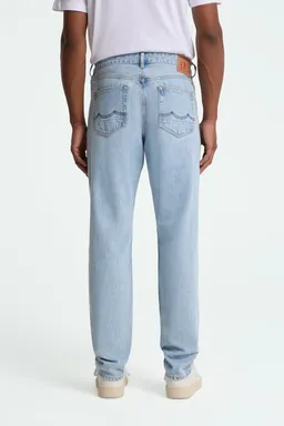 Kings Of Indigo Kings of Indigo Herren vegan Jeans Sushan Reef Super Light Washed Blue – Produktbild 1 von 1