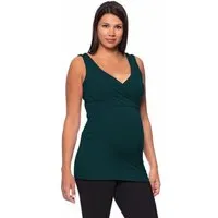 Milchshake Milchshake VARIO Cache-Coeur Umstands- und Stilltop, Flaschengrün, – Produktbild 1 von 1