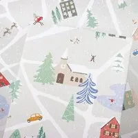 Bow & Hummingbird Bow & Hummingbird Geschenkpapier Winter Scenery – Produktbild 1 von 1
