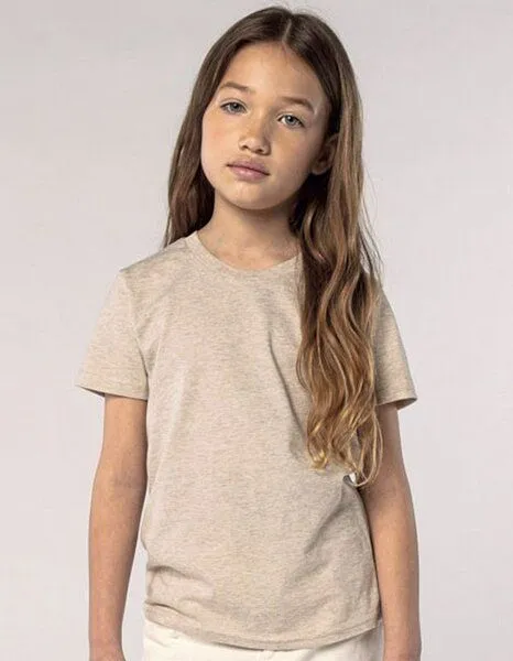 Sol's Sol's Kinder/Jugend T-Shirt von bis 152 aus Bio - Baumwolle Vegan, Heather light green, – Produktbild 2 von 3