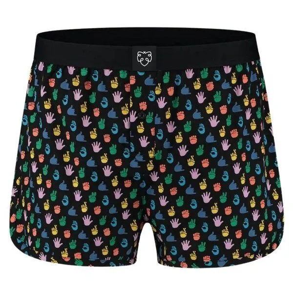 A-Dam A-Dam Boxershort Gemustert, Hiro (schwarz), – Produktbild 1 von 1