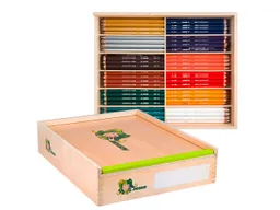 Jolly JOLLY Buntstifte "X-BIG" Holzbox mit Ergänzungsfarben, 180 Stk. – Produktbild 1 von 1
