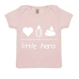 DENK.MAL Clothing DENK.MAL Clothing little hero – Baby Shirt – Produktbild 1 von 1