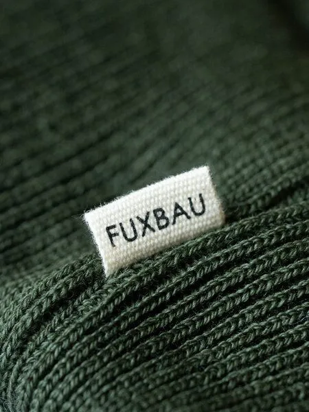FUXBAU FUXBAU Merino Strickmütze, Waldgrün, – Produktbild 4 von 4
