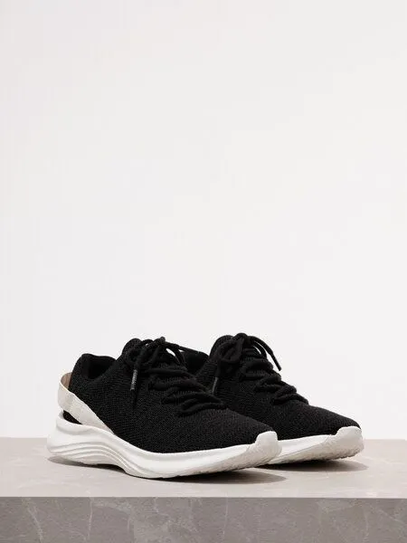 LANIUS LANIUS Sneaker aus Bio-Schurwolle, Black, – Produktbild 3 von 4