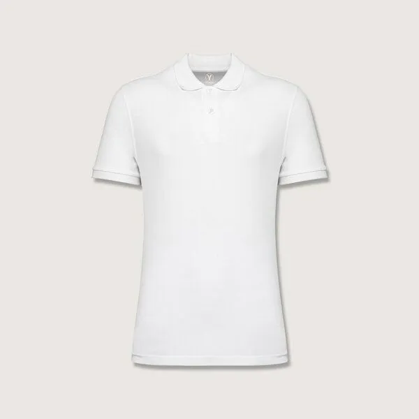 YTWOO YTWOO Herren Piqué-Poloshirt Midweight, Weiß, – Produktbild 1 von 2