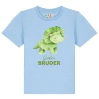 watabout kids watabout.kids T-Shirt Kinder Dinosaurier 01 Großer Bruder, Blue soul, – Produktbild 1 von 1