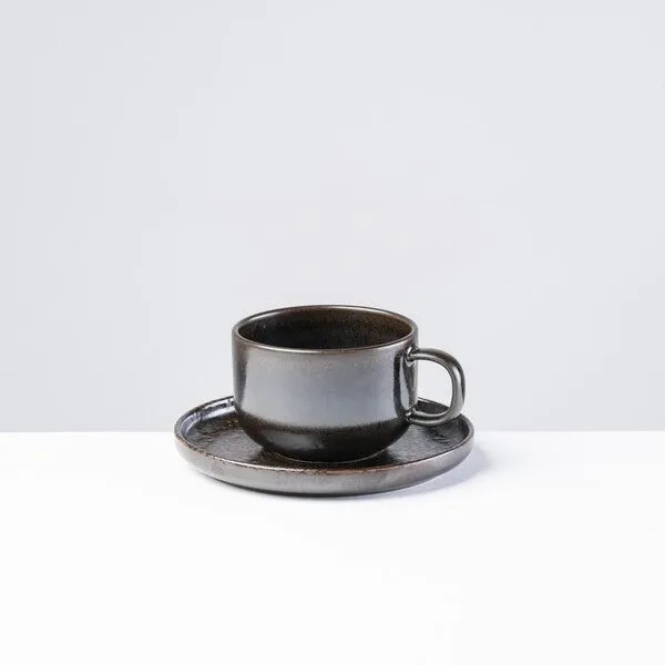 Gipfelstück Gipfelstück Glockenklang Kaffeeobertassen-Set, Steinzeug, Bronze, – Produktbild 4 von 5