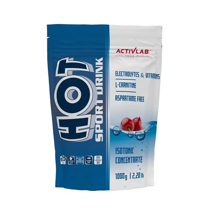 ActivLab ActivLab Hot Sport Drink 1000 g Kirsche – Produktbild 1 von 1