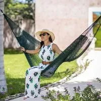 MacaMex MacaMex Mexikanische Netzhängematte Matrimonial Baumwolle – Produktbild 1 von 1