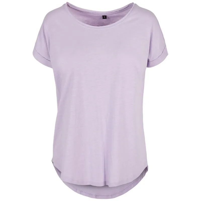 Build Your Brand Build Your Brand Build your Brand Damen Slub T-Shirt 56.0036 Gr. 2XL lilac – Produktbild 1 von 1