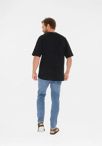 THOKKTHOKK ThokkThokk Herren T-Shirt mit Raglanärmeln, Black (schwarz), – Produktbild 3 von 7