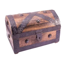 Mitienda Shop Mitienda Shop Piratentruhe aus Holz Antikoptik – Produktbild 1 von 1