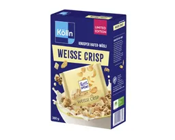 Kölln Kölln Cerealien, Kölln Knusper Hafer Müsli Weisse Crisp Schokolade Limited Edition 380g – Produktbild 1 von 1