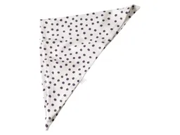 HANS NATUR Dreieckstuch Bio-Baumwolle Tupfen lila Maße 65 x 30 cm – Produktbild 1 von 1