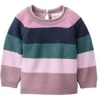 People Wear Organic People Wear Organic Strick Pullover, bunt geringelt, Bio-Baumwolle – Produktbild 1 von 1
