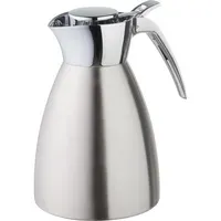 Helios Helios Isolierkanne "Supreme" mit Klappverschluss, spülmaschinenfest, 1 l, Silber, – Produktbild 3 von 3