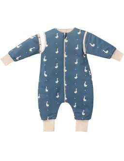 Mababu Mababu Schlafanzug & Pyjama in Einem | 0.5 TOG Schlafsack mit Füßen | Bio-Baumwolle | GOTS-zertifiziert – Produktbild 1 von 1
