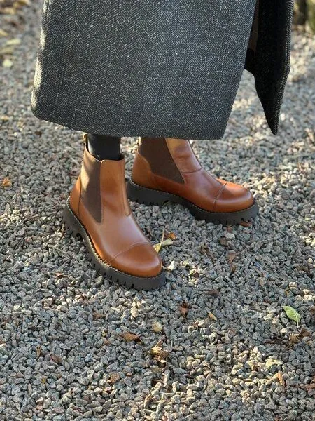 Ten Points Ten Points warm gefütterte Lederboots, Penny, Braun, – Produktbild 3 von 4