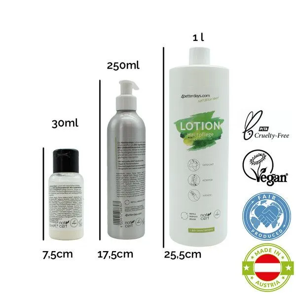 4betterdays 4betterdays Pflege-Set natürliche Lotion – Produktbild 2 von 4