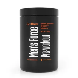 GymBeam OG1 GymBeam Men‘s Force Pre-Workout 420 g Mango Maracuja – Produktbild 1 von 1