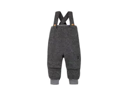 Pure pure by Bauer PURE PURE by Bauer Kinder Latzhose Bio-Schurwolle Walk melange grau Gr.86/92 – Produktbild 1 von 1